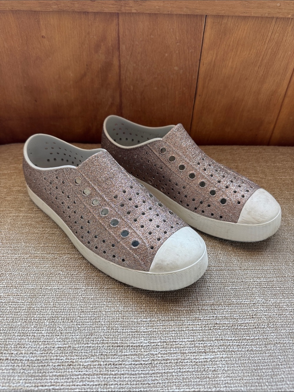 Native Glitter Slip-On Sneakers W9/M7